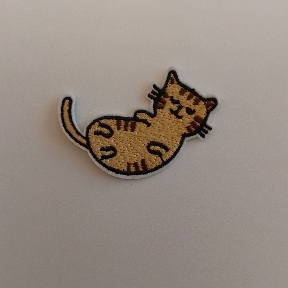 Cat Whimsy IRON ON Patch